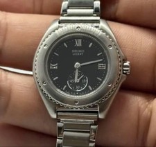 SEIKO LUCENT Women's Analog Quartz Watch with Small Seconds