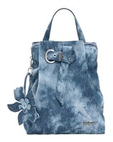Desigual Curio Deni Mini Backpack Rucksack Rucksack Denim Dark Blue Blau Neu