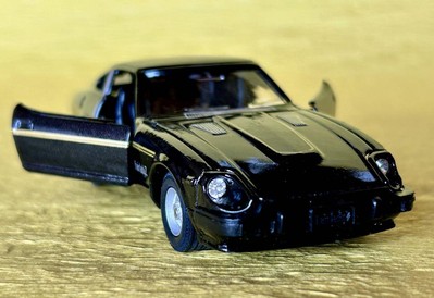 NISSAN Fairlady 280ZT ミニカー Matchbox Speedsticks Fairlady Z Black Datsun 280 ZX Lesney