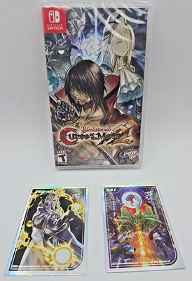 Bloodstained: Curse Of The Moon 2 Switch Limited Run #098 New Sealed w/ Cards