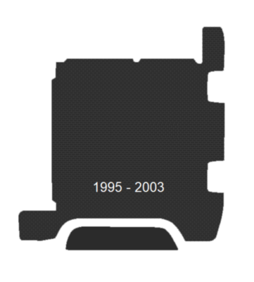 ARIBA Gastraum-matte Passend Für VW T4 Caravelle 96-03 Hochflor