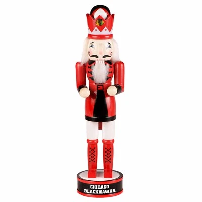 FOCO NHL Chicago Blackhawks Nußknacker 2022 Nutcracker Weihnachten Nussknacker Xmas