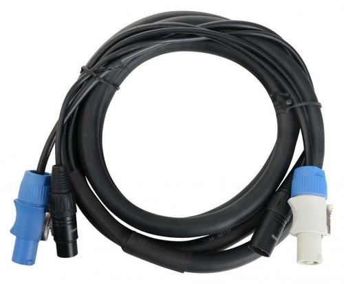 Cavo ibrido Combinato DMX, XLR + Alimentazione Powercon, cavo da 3MT 10MT - Imagen 7 de 9