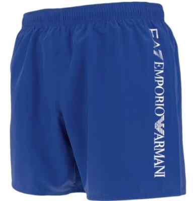 EA7 Emporio Armani Herren Blau Badeshorts Badehose 902035-CC720-E34333