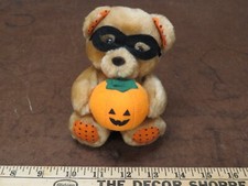 Russ Bear Halloween Pumpkin Mask 1527 Trick or treat fall patch Plush Decoration