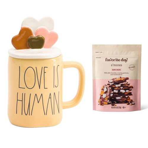 Rae Dunn Love Is Human Yellow Mug Valentine's Day Gift - Bild 20 von 22