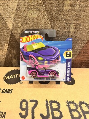 Hot wheels Monster High Ghoul Mobile NEW 2025 OVP no Treasure Hunt toy car