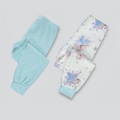 Matalan - Kinder 2er-Pack Disney Frozen Pyjamaunterteil - Größe: 5 Jahre