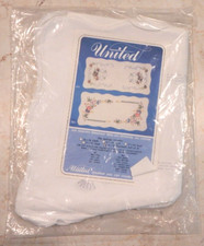 VTG New Set 4 United Placemats for Embroidery  565 Floral Design 8" x 12"