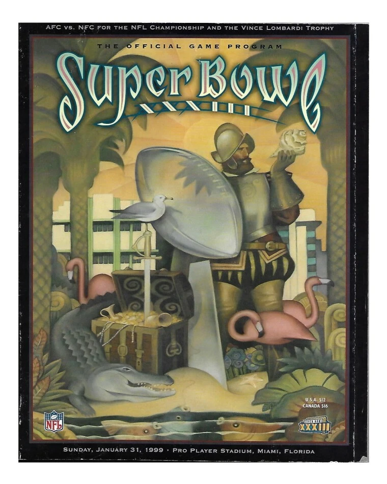 Capa do programa Denver Broncos fotos 8x10: 3 vitórias no Super Bowl e estreia na AFL 9/9/1960 - Imagem 4 de 4