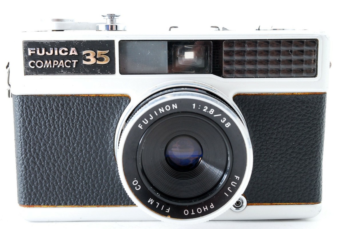 整備品 FUJICA COMPACT 35 フィルムカメラ 68aed7c66c6a2744c793530c4340c5
