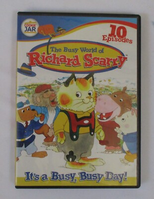 【中古】Busy World Richard Scarry Busy Busy Day 10 Eps (1 s-l400.jpg