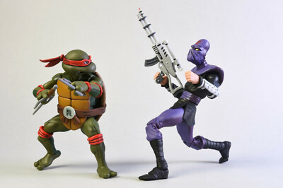 Raphael vs Foot Soldier 2-Pack Teenage Mutant Ninja Turtles TMNT