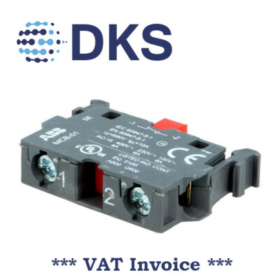 ABB 1SFA611610R1010 MCB-01 22mm Kontaktblock 1 Öffner Frontmontage 002184