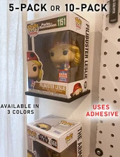 Funko Pop Floating Display Shelf, Adhesive Strips Included (FITS STANDARD BOXES)