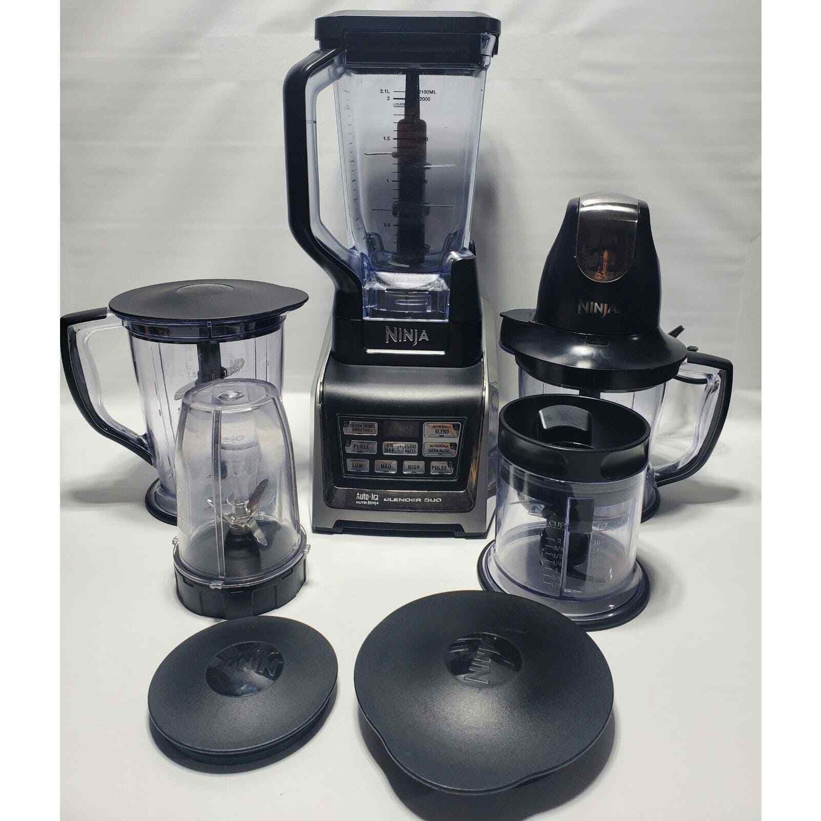 Nutri Ninja BL642 72Oz. Blender Duo Auto IQ & Ninja Master Prep Food