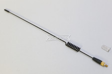 1/10 RC METAL 9" ANTENNA W/ "L" Mount , Trucks, Cars, Boats, Drones, *BLACK*