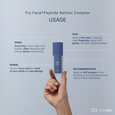 Nu Skin NuSkin ageLOC Tru Face Peptide Retinol Complex Exp 01/2027