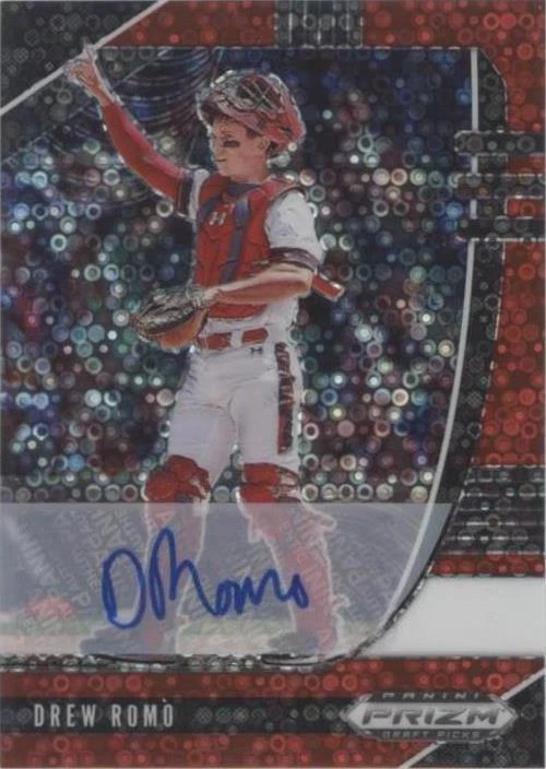 Red Donut Circle Prizm Autographs