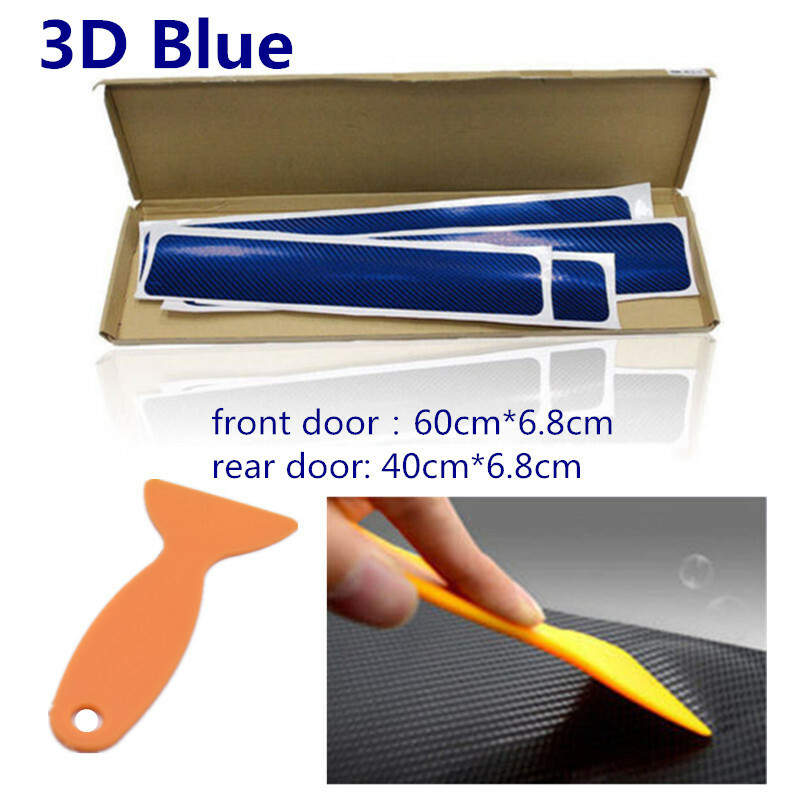 For Dodge Charger Accessories Car Door Sill Trim Protector Scuff Plate Sticker