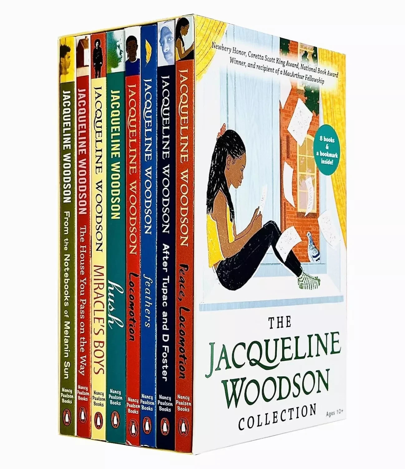 Nancy Paulsen Books Boys Brown/Black The Jacqueline Woodson Collection 8 Books Box Set By Jacqueline Woodson - Paperback - Ages 9-12 - Award-Winning Tween Fiction Gift Set - Image 8