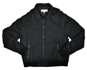calvin klein black bomber jacket