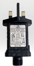 Adapter Transformer for LED lights. 31V, 3.6W IP44, 8 Function. UK Seller. 
