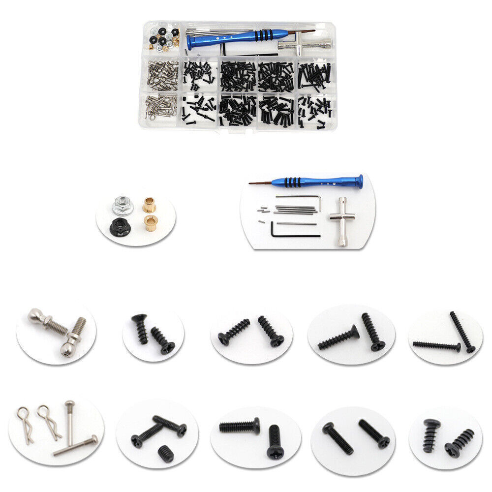 Screws Set Upgrade for Wltoys 1:18 A949 A959 A969 A979 K929 RC Car Accessories