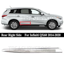 Rear Right Side For Infiniti Jx35 2013 Qx60 2014-2020 Door Moulding 80870-3ja0a Rear Right Side For Infiniti Jx35 2013 Qx60 2014-2020 Door Moulding 80870-3ja0a