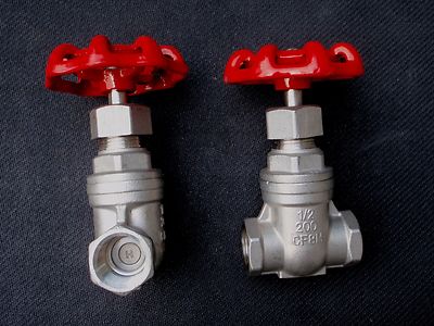 STAINLESS STEEL SHUT OFF GATE  VALVE 1/2'' NPT #REDTOP GV-050
