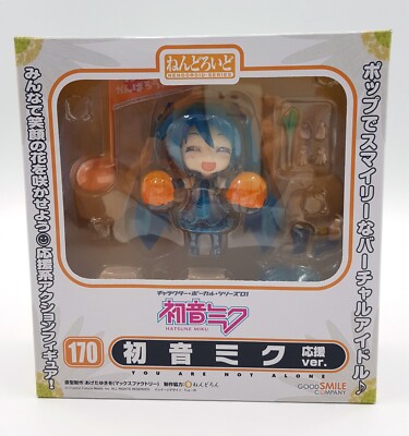 Hatsune Miku Nendoroid 170 Cheer Support Ver. Racing Miku Anime Manga PVC Figur
