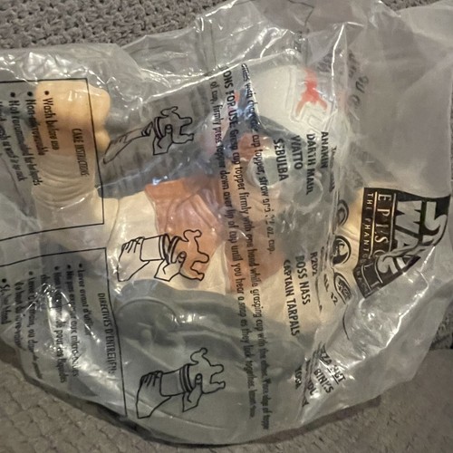 VTG Star Wars 1999 Lucasfilm Anakin Skywalker Cup Topper Taco Bell KFC Pizza Hut - Picture 12 of 12