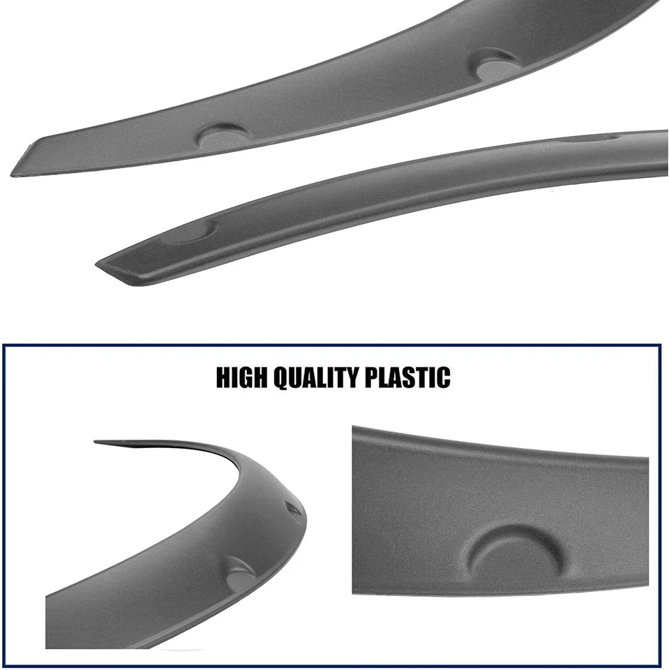 For 3 Series E36 E91 E92 M3 M4 4x Car Wheel Arches Fender Flares Extra Wide Body - Image 3 of 4