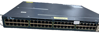 Cisco Catalyst 3560-X WS-C3560X-48PF-S V02 48-Port Gigabit Ethernet Managed PoE+