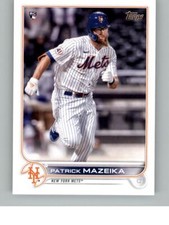 2022 Topps Patrick Mazeika 166 Rookie Card RC New York Mets