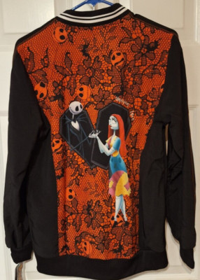 Nightmare Before Christmas Cherokee Scrubs Tooniforms Disney Jacket TF385 NCUD S