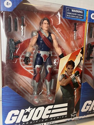 G.I. Joe Classified Lot Tomax & Xamot Crimson Twins Hasbro Sealed