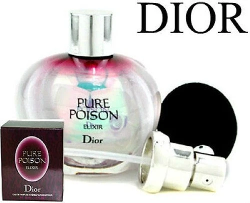 100%AUTHENTIC BEYOND RARE DIOR PURE POISON ELIXIR INTENSE PARFUM ATOMIZER SPRAY - Picture 1 of 11