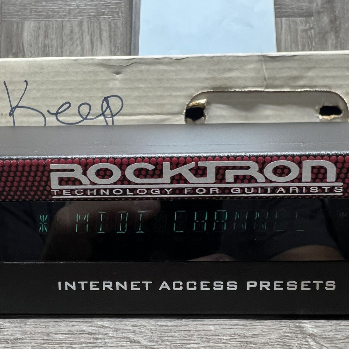 Rocktron INTELLIFEX On-Line Guitar Effects Processor Rack w Rocktron INTELLIFEX On-Line Guitar Effects Processor Rack w