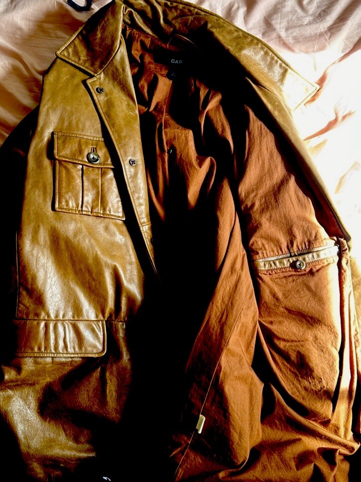 GAP leather Jacket - image 3