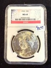 1922 PEACE DOLLAR PCGS MS64