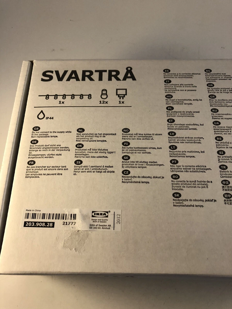 Svartrå lights online