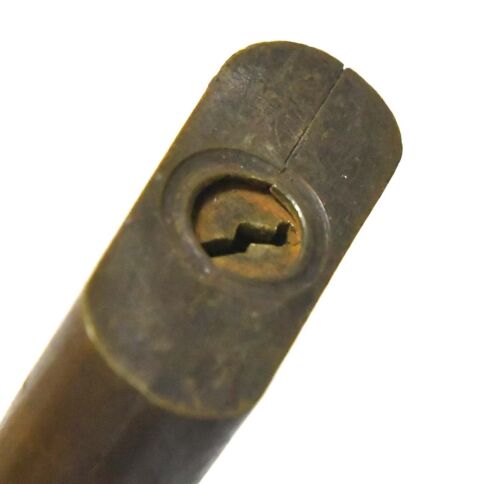 VINTAGE INDUSTRIAL CORBIN PADLOCK NO KEY - Picture 3 of 4