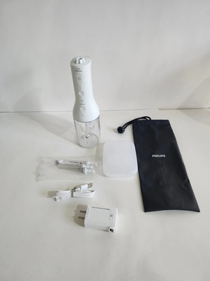 #ad Philips Sonicare Power Flosser 3000 Cordless White HX386 Please Read $39.34