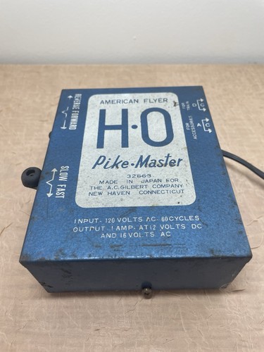Fuente de alimentación modelo transformador American Flyer HO Pike Master 32663 | Zustand: Used