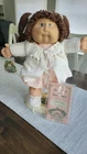 Vntg 1983 Cabbage Patch Kids Coleco W/ Freckles & Birth Certificate XR Black KT