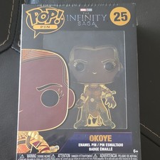 Funko pop przypinka: Saga nieskończoności Marvela, Okoye 025