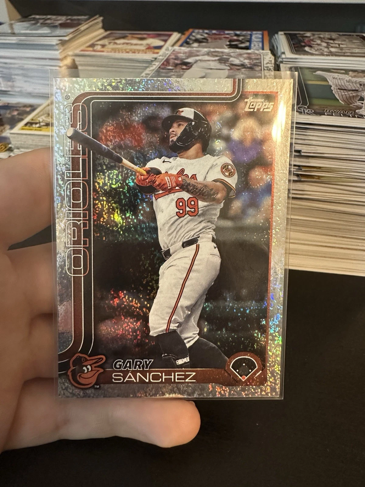 2025 Topps Series 2 #460 Gary Sanchez Baltimore Orioles Holo Foil