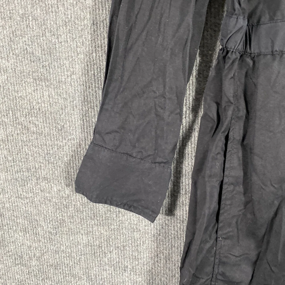 Calvin Klein Dress Womens M Black A Line Chambray Office Career Formal City M6 - image 3 of 4