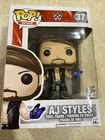 Funko Pop! Vinyl: WWE - A.J. Styles #37 DAMAGED PACKAGE